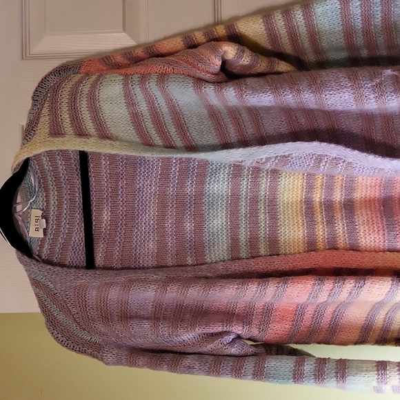 BiBi Open Front Rainbow Cardigan - Picture 4 of 7